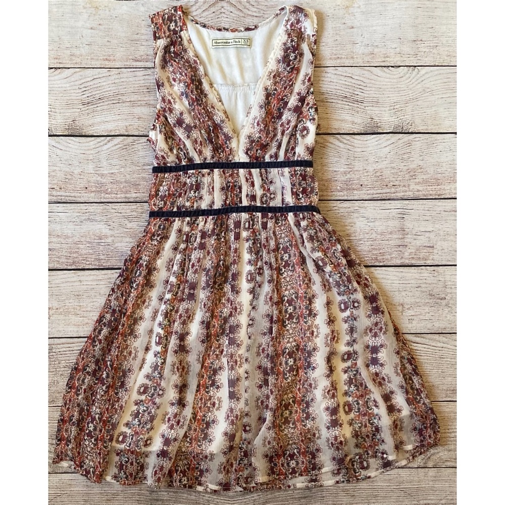 Abercrombie Juniors Dress XS Multi Color